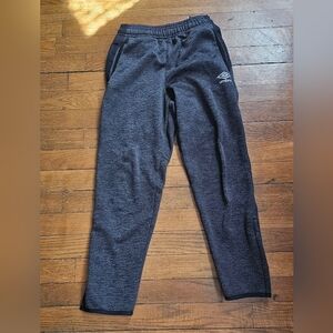 Boys Fleece Lined Umbro Athletic Pants
